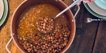 Samantha Vallejo Nágera - Recetas - Alubias alavesa con chorizo